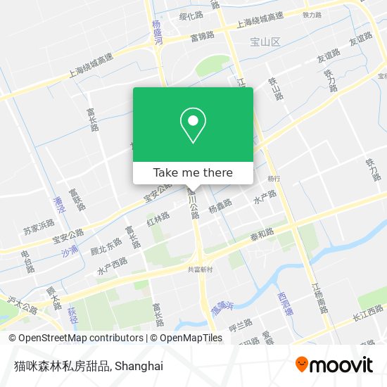 猫咪森林私房甜品 map