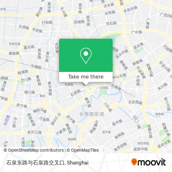 石泉东路与石泉路交叉口 map