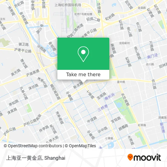 上海亚一黄金店 map