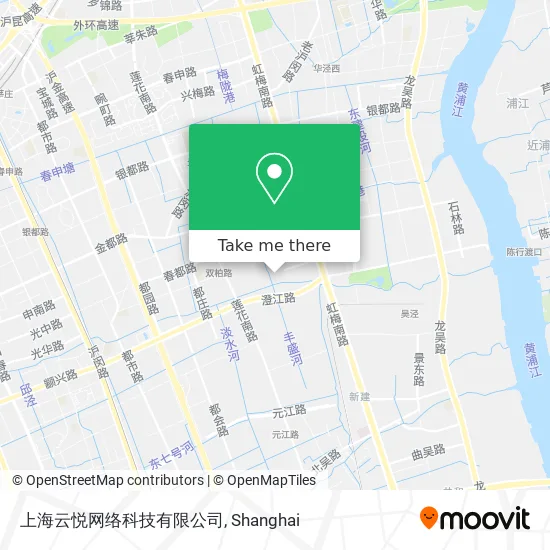 上海云悦网络科技有限公司 map