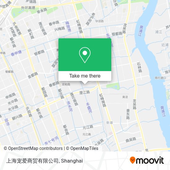 上海宠爱商贸有限公司 map