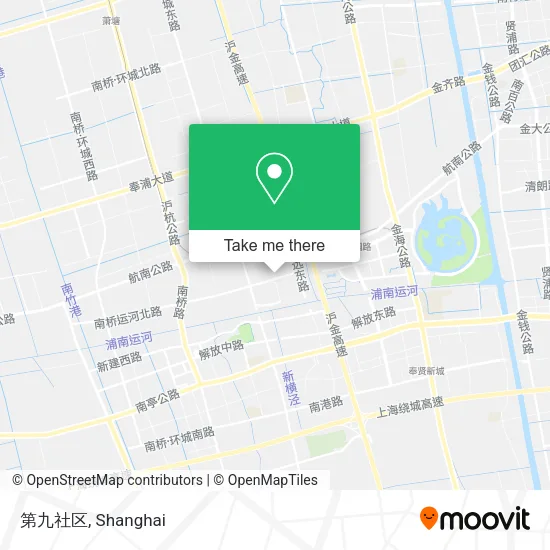 第九社区 map