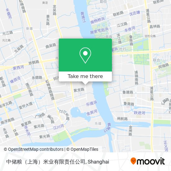 中储粮（上海）米业有限责任公司 map