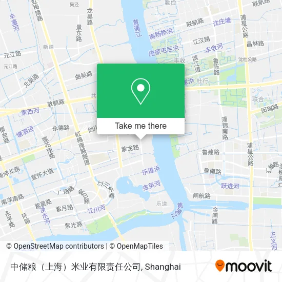 中储粮（上海）米业有限责任公司 map