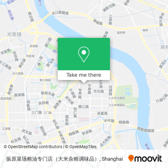 振原菜场粮油专门店（大米杂粮调味品） map