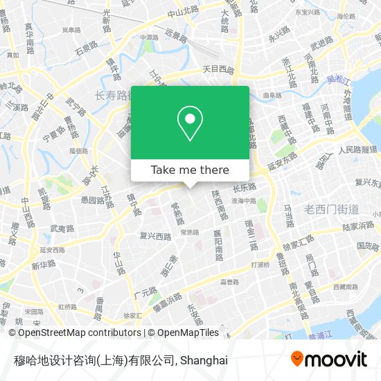 穆哈地设计咨询(上海)有限公司 map