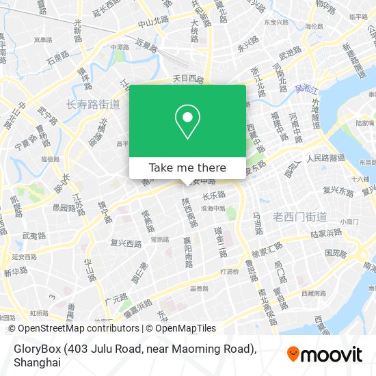 GloryBox (403 Julu Road, near Maoming Road) map