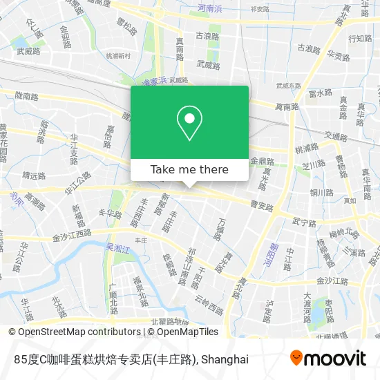 85度C咖啡蛋糕烘焙专卖店(丰庄路) map