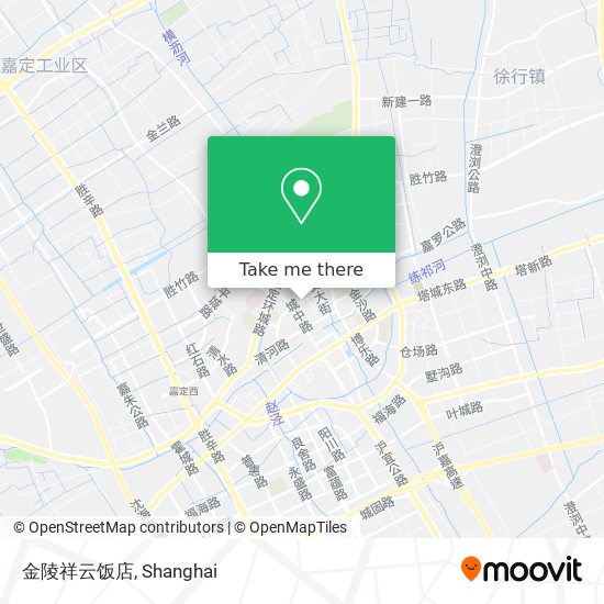 金陵祥云饭店 map