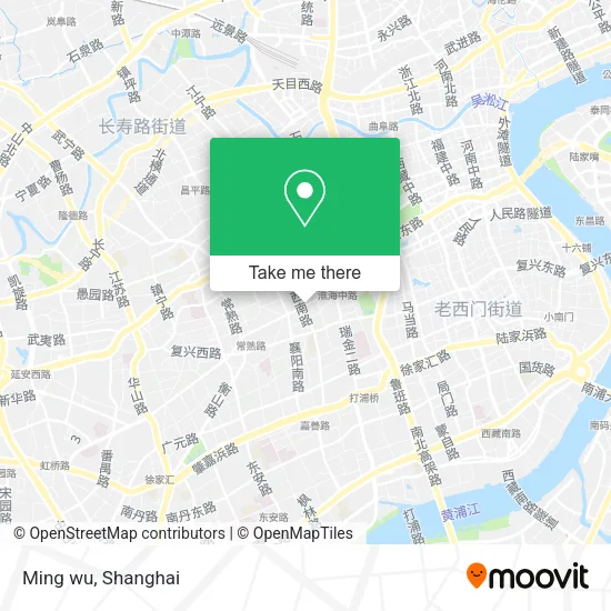 Ming wu map