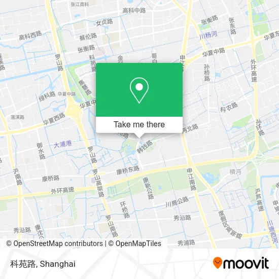 科苑路 map