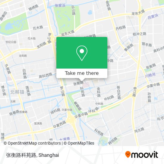 张衡路科苑路 map