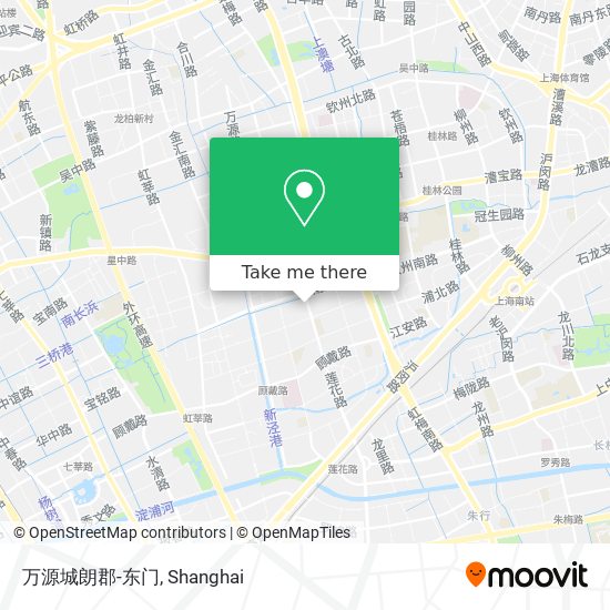 万源城朗郡-东门 map