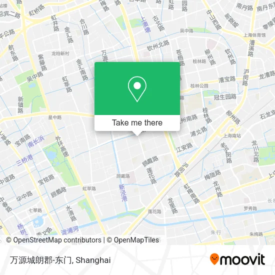 万源城朗郡-东门 map