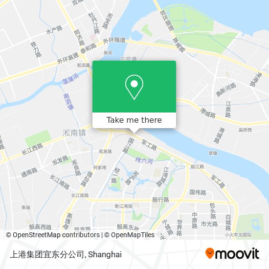 上港集团宜东分公司 map