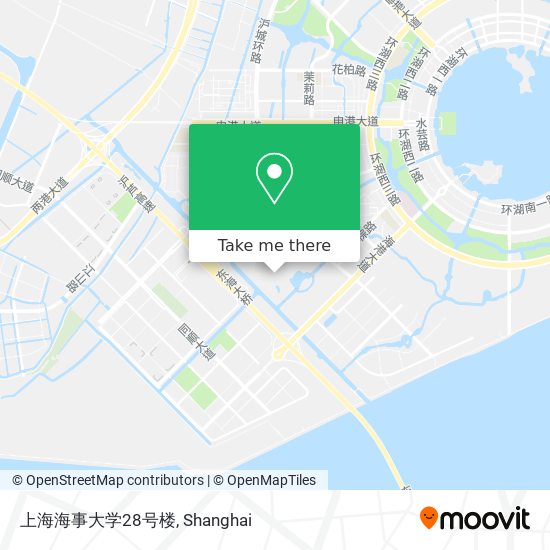 上海海事大学28号楼 map