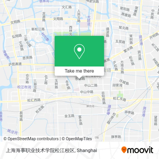 上海海事职业技术学院松江校区 map