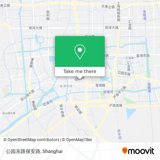 公园东路保安路 map