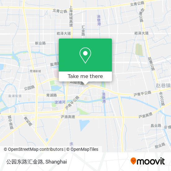 公园东路汇金路 map