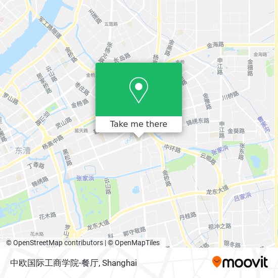 中欧国际工商学院-餐厅 map