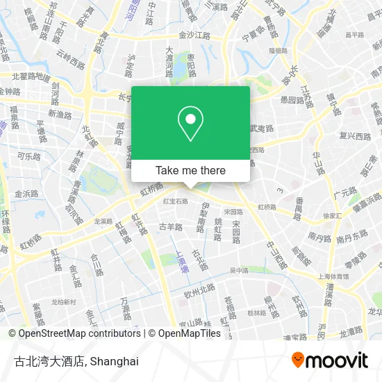 古北湾大酒店 map