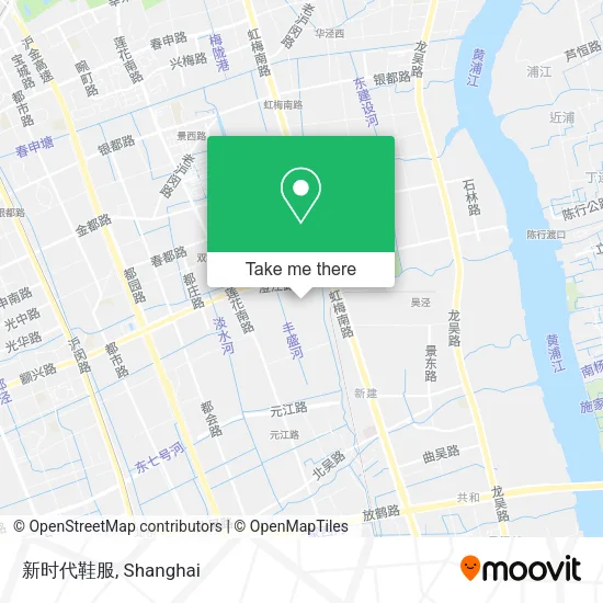 新时代鞋服 map