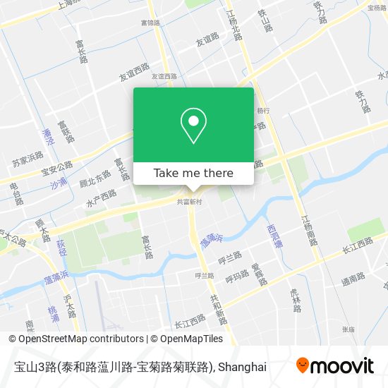 宝山3路(泰和路蕰川路-宝菊路菊联路) map
