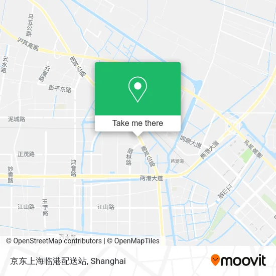 京东上海临港配送站 map