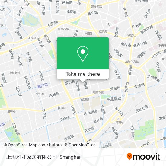 上海雅和家居有限公司 map