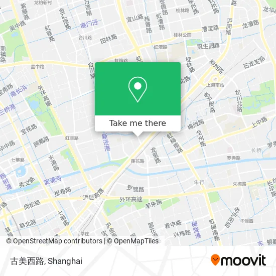 古美西路 map