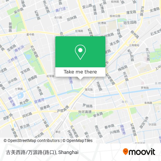 古美西路/万源路(路口) map