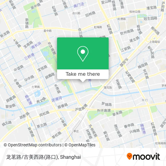 龙茗路/古美西路(路口) map