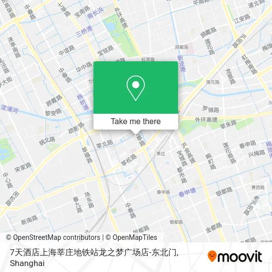 7天酒店上海莘庄地铁站龙之梦广场店-东北门 map