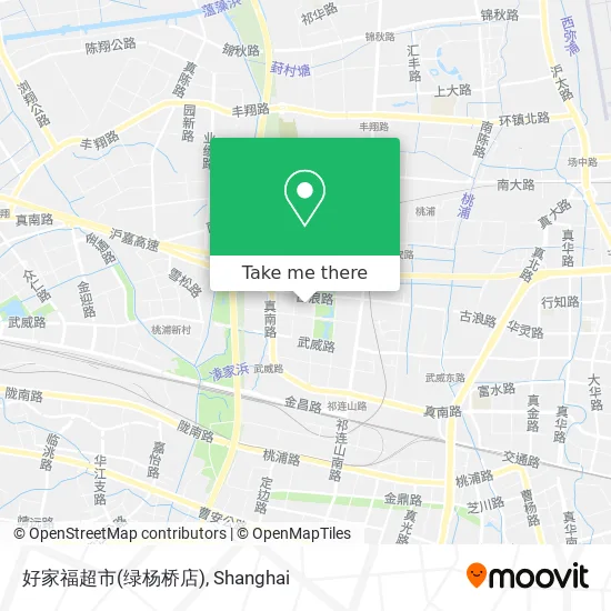 好家福超市(绿杨桥店) map