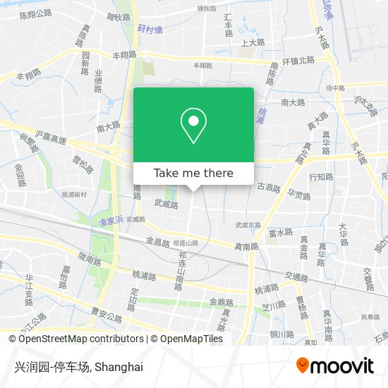 兴润园-停车场 map
