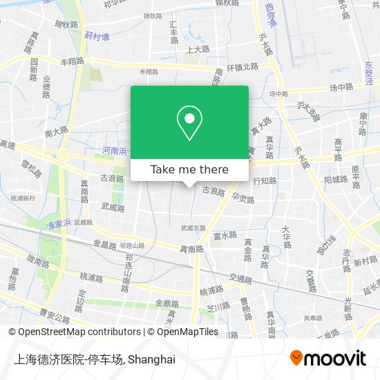 上海德济医院-停车场 map