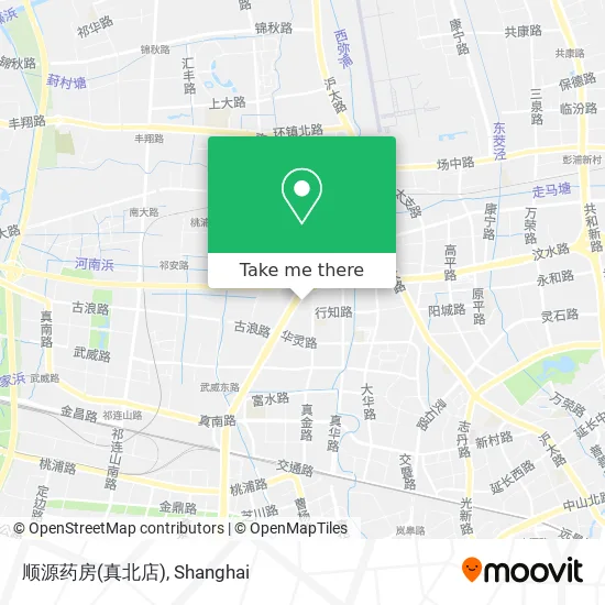 顺源药房(真北店) map