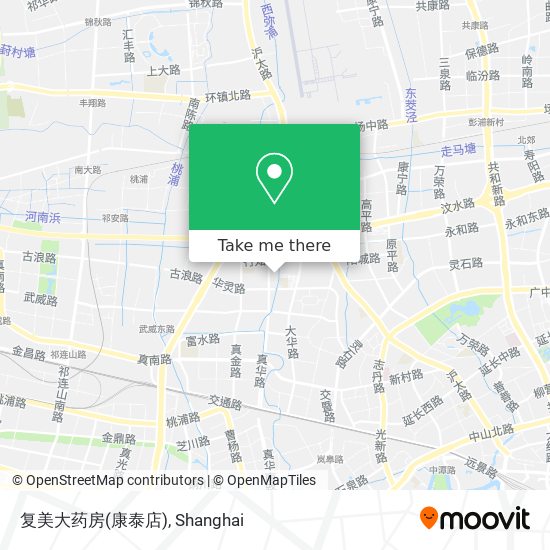 复美大药房(康泰店) map