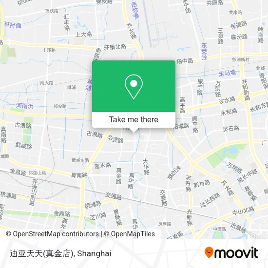 迪亚天天(真金店) map