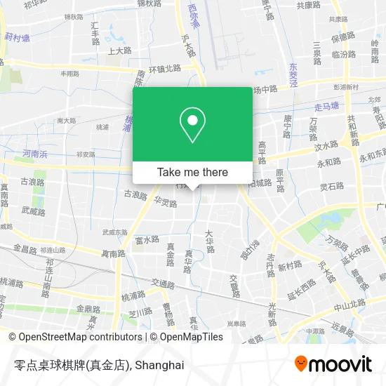 零点桌球棋牌(真金店) map