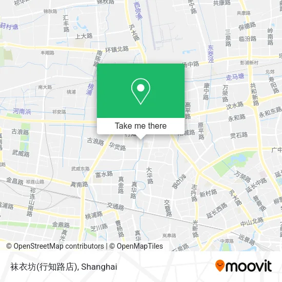 袜衣坊(行知路店) map