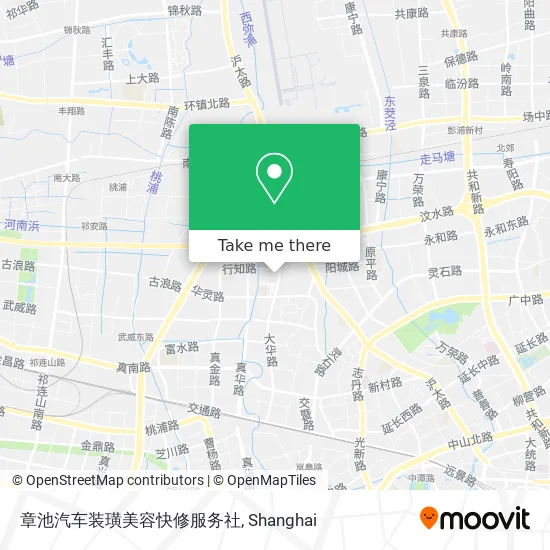 章池汽车装璜美容快修服务社 map
