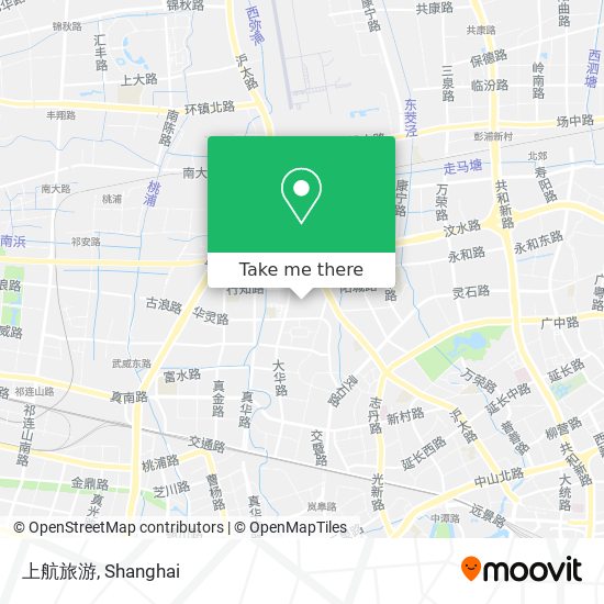 上航旅游 map