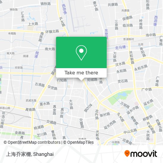 上海乔家栅 map
