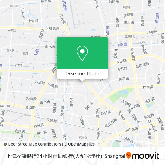 上海农商银行24小时自助银行(大华分理处) map