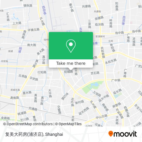 复美大药房(浦济店) map