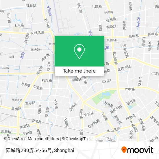 阳城路280弄54-56号 map