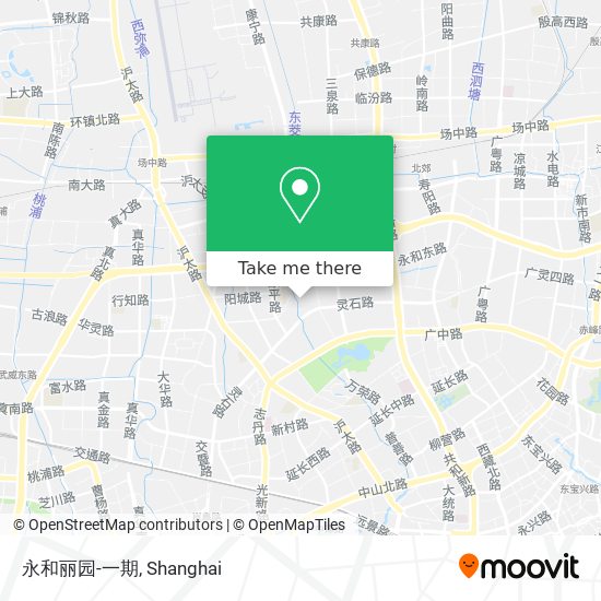 永和丽园-一期 map