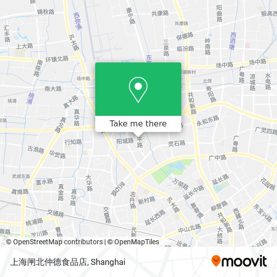 上海闸北仲德食品店 map