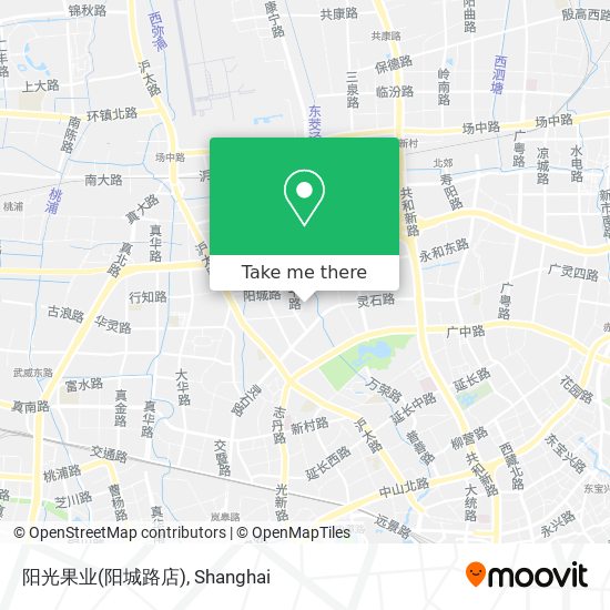 阳光果业(阳城路店) map